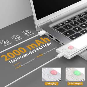 Vente en gros de lampes à détecteur de mouvement LED ultra-minces modernes à 3 couleurs, à intensité variable, rechargeables par USB pour l'éclairage intérieur de la cuisine - Product Image 4