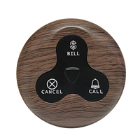 433MHz Sans Fil Café Club Restaurant Service Serveur Trois touches Appel Émetteur Bouton