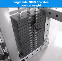 Professionnel Smith Squat Rack Cage Combo pour la maison Gym Musculation Banc Presse Pull Up Exercice