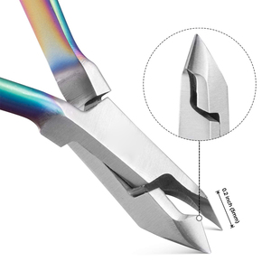 Servicio OEM: Alicates Profesionales Personalizables de Acero Inoxidable para Cutículas, con Abertura Ancha y Cuchilla Curva para Uñas - Product Image 6