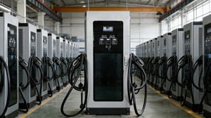สถานีชาร์จรถยนต์ไฟฟ้าแบบเร็ว 60kW 240kW ระดับ 3 สำหรับใช้งานเชิงพาณิชย์ สำนักงาน และที่จอดรถ - Product Image 4
