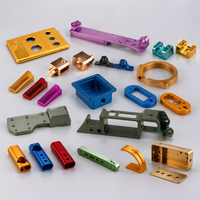 Pièces en aluminium CNC personnalisées, anodisées, multicolores, OEM ODM pour applications mécaniques, industrielles et électroniques