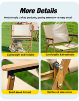 Fabricant de chaises de camping OEM ODM, chaise pliante d'extérieur robuste en alliage d'aluminium