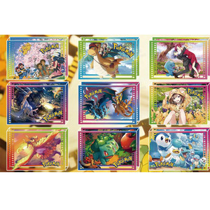 YQ Ladrillo de arena fluida <span class=keywords><strong>3D</strong></span> de acrílico de alta calidad con diseño de Pokémon, Colección Ultra Premium 151, Cuentas de cristal decorativas, Arte divertido - Product Image 5