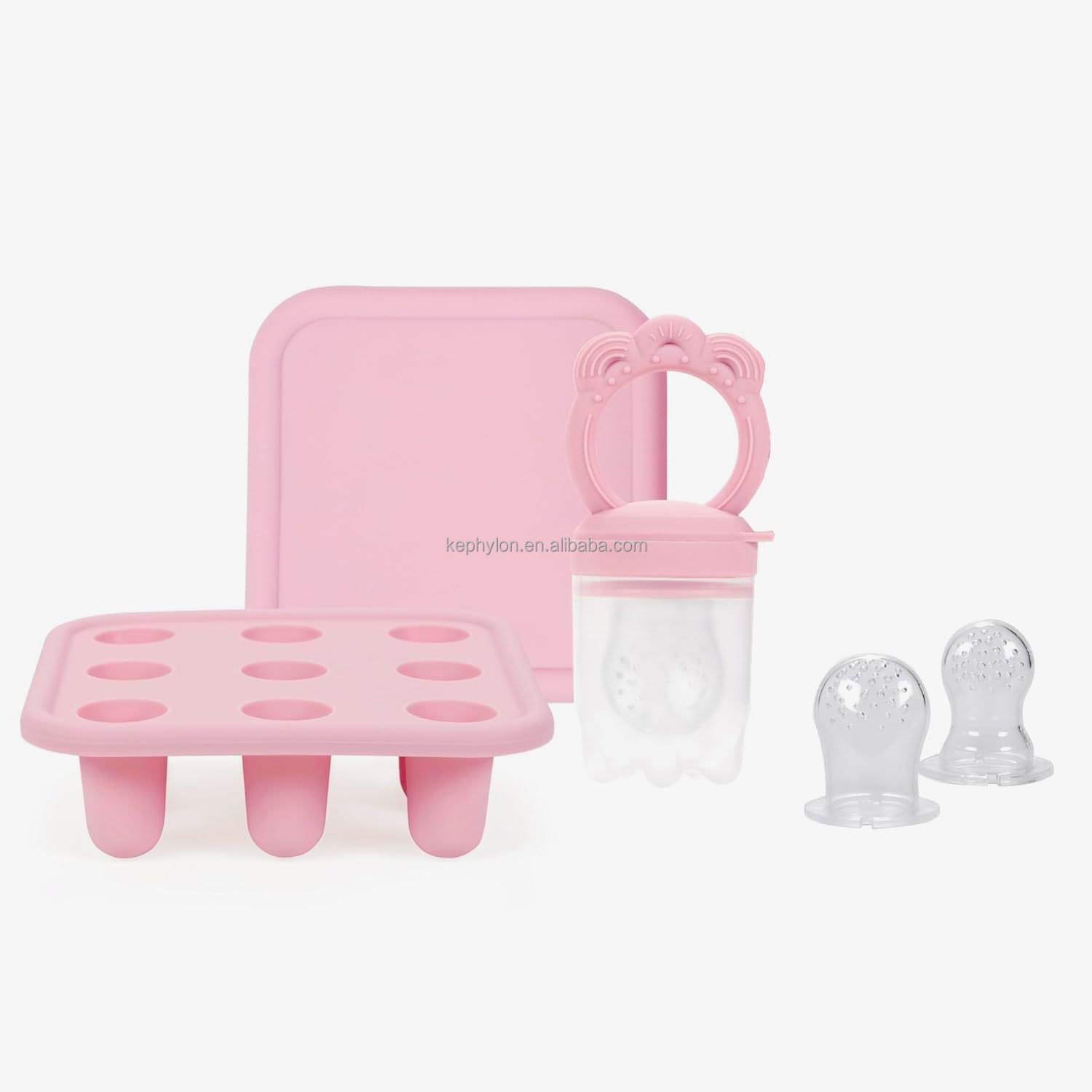 Boîte de nourriture pour bébé rose