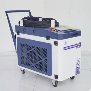 Fiber Pulse Laser Cleaning Machine Handheld Portable Solutions for Paint Oil and Rust Removal