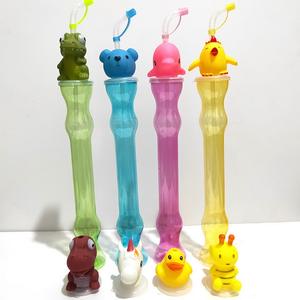 فواكه القرش الديناصور ، في فنجان رقبة طويلة من البلاستيك مع غطاء كرتون كوب فناء للحفلات - Product Image 2