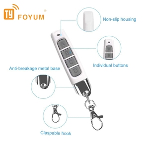 Foyum Mini kablosuz RF evrensel uzaktan kumanda yüz yüze <span class=keywords><strong>433mhz</strong></span> 315mhz klon garaj kapı uzaktan kumandası çoğaltma - Product Image 6