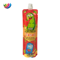 Film en Rouleau d'Emballage Personnalisé pour Pochettes à Bec Verseur de Bâtonnets de Gelée, Tube Souple en Plastique, pour Jus de Fruits et Légumes pour Bébé – Vente en Gros