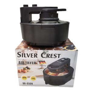 Friteuse à air Czg 10L ronde avec revêtement céramique, électrique, pour usage domestique, avec fonction automatique - Product Image 3