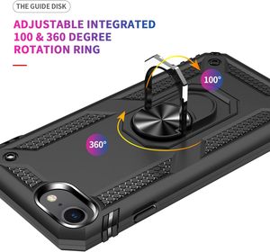 Laudtec Cho iPhone SE 4 Trường Hợp Vớ<span class=keywords><strong>i</strong></span> HD Bảo Vệ Màn Hình & Từ Nhẫn Chủ Đứng Chống Sốc Bìa - Product Image 5