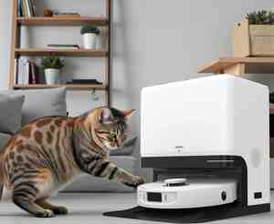 Aspiradora Automática para Mascotas con Navegación Láser LDS y Cámara de Video en Tiempo Real para Familias que Aman las Mascotas - Product Image 2