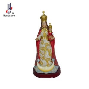 Tùy chỉnh 13 \ "nhựa tôn giáo thủ công bức tượng Công Giáo Virgin Mary hình ảnh - Product Image 4