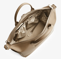 Sac à langer personnalisable en cuir PU végétalien imperméable de qualité supérieure pour femme, sac à dos et pochette