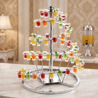 XINGPAI – centre de table de banquet de mariage, tasse de service buffet présentoir de nourriture, support de boissons de cocktail en acier inoxydable