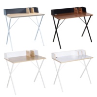 Bureau d'ordinateur pliable, bureau portable à domicile, table d'étude ergonomique moderne pour petits espaces
