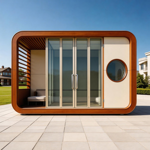 Casetta Prefabbricata di Lusso Apple Cabin Completamente Attrezzata per Glamping e Resort all'Aperto - Product Image 4
