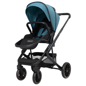 Baby Stroller Reversible <b>Foldable</b> High View 15kg Aluminum Alloy Four Wheel For Baby Newborn - Product Image 4