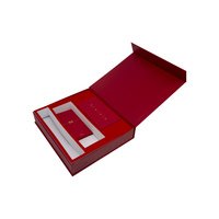 Boîtes en papier à couverture rigide haut de gamme personnalisées Plateaux pour cartes EVA Matériaux recyclés Estampage à chaud Production parfaite pour carton coloré