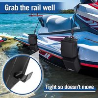 Pare-chocs de quai pour jet ski 14 x 6 x 3,2 pouces avec cordons élastiques 2x 18,5 pouces, fabriqué en Chine Hubei