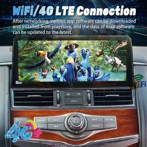หน้าจอสัมผัสแอนดรอยด์ 15 ขนาด 12.3 นิ้ว สำหรับรถยนต์ Patrol Y61/Y62 Infiniti QX80/QX56 ปี 2010-2020 เครื่องเล่นมัลติมีเดีย 2DIN พร้อมระบบนำทาง GPS และ CarPlay - Product Image 2