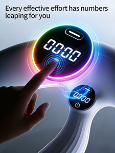 Bellewins Anello Centrifugo a Gravità <span class=keywords><strong>per</strong></span> <span class=keywords><strong>Esercizi</strong></span> del Tronco Superiore, con LED Luminosi, Ricaricabile USB, Contatore Digitale, Strumento Fitness <span class=keywords><strong>per</strong></span> Casa - Product Image 5