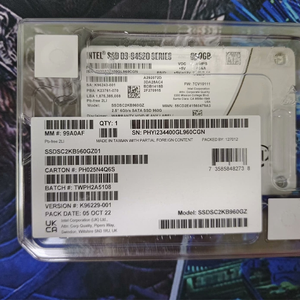 Intel D3-S4520 HS SATA 6Gb 2.5 \ "parte Server interna nuova D3-S4520 Read Intensive SSD con capacità SSDSC2KB960GZ01 di 960GB - Product Image 5