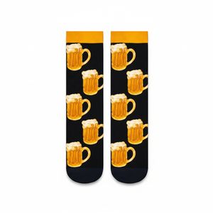 Calcetines Divertidos con Estampado de Dibujos Animados, Diseño Novedoso y Colorido, Mezcla de Algodón, Unisex, Casuales, Venta al Por Mayor, OEM, Personalizados - Product Image 1