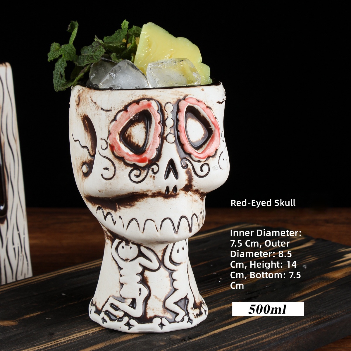 Red eye skull 500ml