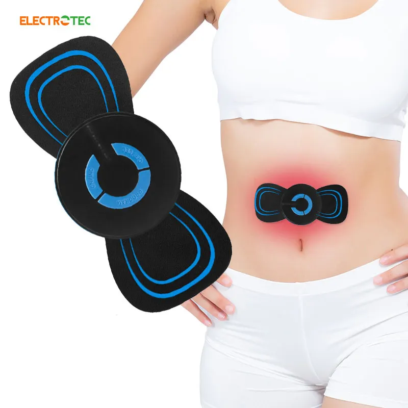 Portable Pulse Muscle Stimulator Neck Cervical Body Massage Patch Ems Mini Electric Massager