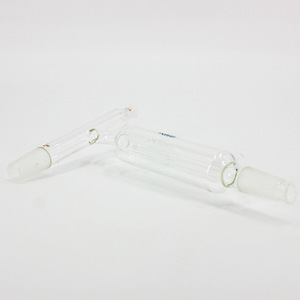 Cabeza de destilación encamisada Silicon Valley D3890 de vidrio de borosilicato alto, pieza para evaporador rotatorio de laboratorio - Product Image 1