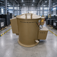 Sécheur centrifuge à air chaud industriel pour déshydratation des métaux, machine de séchage et d'élimination de l'huile de type tambour, origine Chine, garantie 5 ans