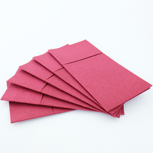 Santian Papier Bourgogne Airlaid Couverts Jetables Serviette Imprimée avec Fourchette et Couteau pour le Nouvel An Chinois et Noël - Product Image 3