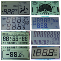 Layar LCD Digital COB Kustom Grosir Tipe Negatif untuk Instrumen Industri Layar LCD Lift STN