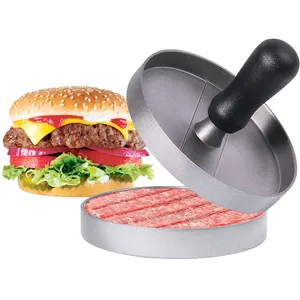 Molde para parrilla de ternera, embutidor de carne, hamburguesa, prensa de hamburguesas