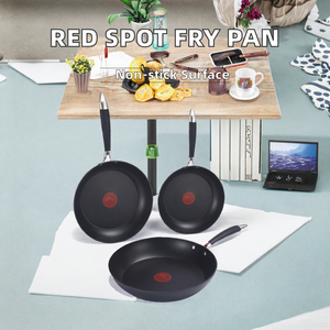 Sartén antiadherente para cocina ecológica con revestimiento antiadherente de manchas rojas - Product Image 3