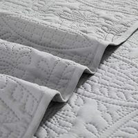 Ensemble de literie avec couette, drap de lit, couvre-lit, ensemble de couvre-lit-technologie de courtepointe à ultrasons-ensemble de courtepointe 3 pièces