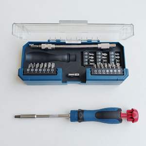 Juego de Destornilladores de Trinquete Lixin de 43 Piezas, Puntas Métricas Phillips y Planas, Kit de Herramientas para Uso Doméstico - Product Image 1