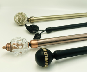 <span class=keywords><strong>Tringle</strong></span> de fenêtre unique en métal <span class=keywords><strong>extensible</strong></span> en or Offre Spéciale pour rideaux avec embouts de torsion <span class=keywords><strong>tringle</strong></span> à <span class=keywords><strong>rideau</strong></span> en fer réglable - Product Image 4