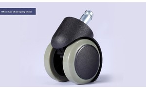 [Directo de Fábrica] Ruedas Giratorias Universales M10 para Silla de Oficina, Diseño Elegante, Anillo de Retención, Ruedas de Plástico - Product Image 5