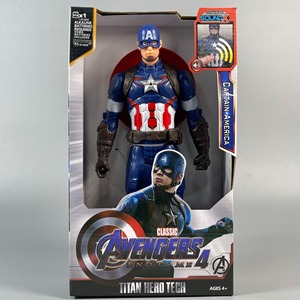 Figura de acción de <span class=keywords><strong>Marvel</strong></span> de 12 pulgadas y alta calidad, personalizable, de Spiderman, <span class=keywords><strong>Ironman</strong></span> y Capitán América, modelo de juguete para niños, venta al por mayor - Product Image 6