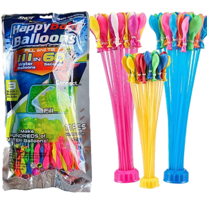 Ballons d'eau auto-scellants MYT <span class=keywords><strong>Bunch</strong></span> <span class=keywords><strong>O</strong></span>, remplissage rapide, latex, unisexe, jeux d'eau pour les vacances d'été en plein air - Product Image 1