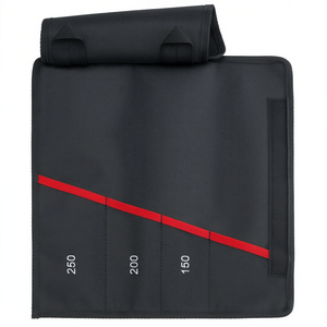 Roll Up Tool Bag For Knipex TwinGrip 4 Compartments With Measurement Markings - Product Image 1