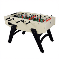 Table de baby-foot pliable de 5 pieds, design peu encombrant, roues portables, unité de jeu sportive professionnelle pour intérieur