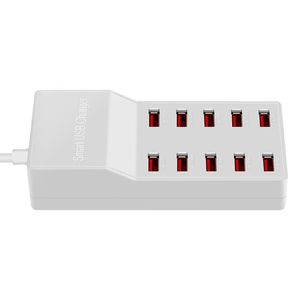 Smart USB Charger <b>10</b> Port 5V 2.4A Fast Charging For <b>Tablet</b> Travel Use - Product Image 2