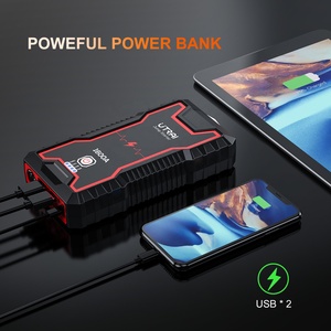 Bộ Khởi Động Xe Hơi 1600A 16000MAh Với Đèn Pin LED Thiết Bị Khởi Động <span class=keywords><strong>Power</strong></span> <span class=keywords><strong>Pack</strong></span> Công Cụ Khẩn Cấp Xe Di Động Jumpstart Nhà Máy OEM - Product Image 5