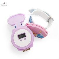 Fabrik Cartoon Frozen Kinder uhr Silikon LCD Digitaluhr Elektronische Kinder uhr Hot Sale Kunden spezifische Armbanduhr
