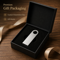 Clé USB 2.0 Métallique Ultra-Compacte Personnalisable avec Logo – Nouveau Cadeau Promotionnel d'Entreprise 8 Go/16 Go/32 Go/64 Go/128 Go – Garantie 3 Ans