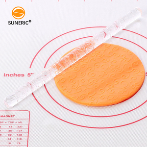 Cookie dập nổi fondant pins đất sét <span class=keywords><strong>Acrylic</strong></span> kết cấu mini cán <span class=keywords><strong>pin</strong></span> với mô hình - Product Image 4