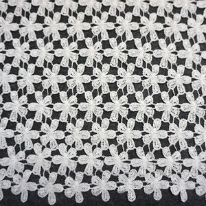 Magnifique tissu en dentelle pour robe, design en dentelle guipure en coton, vente en gros en Chine - Product Image 2